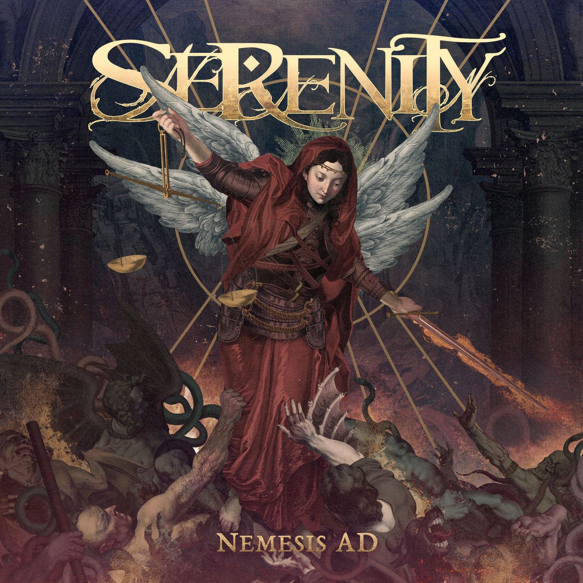 Serenity – Nemesis A.D. vinyl record cover