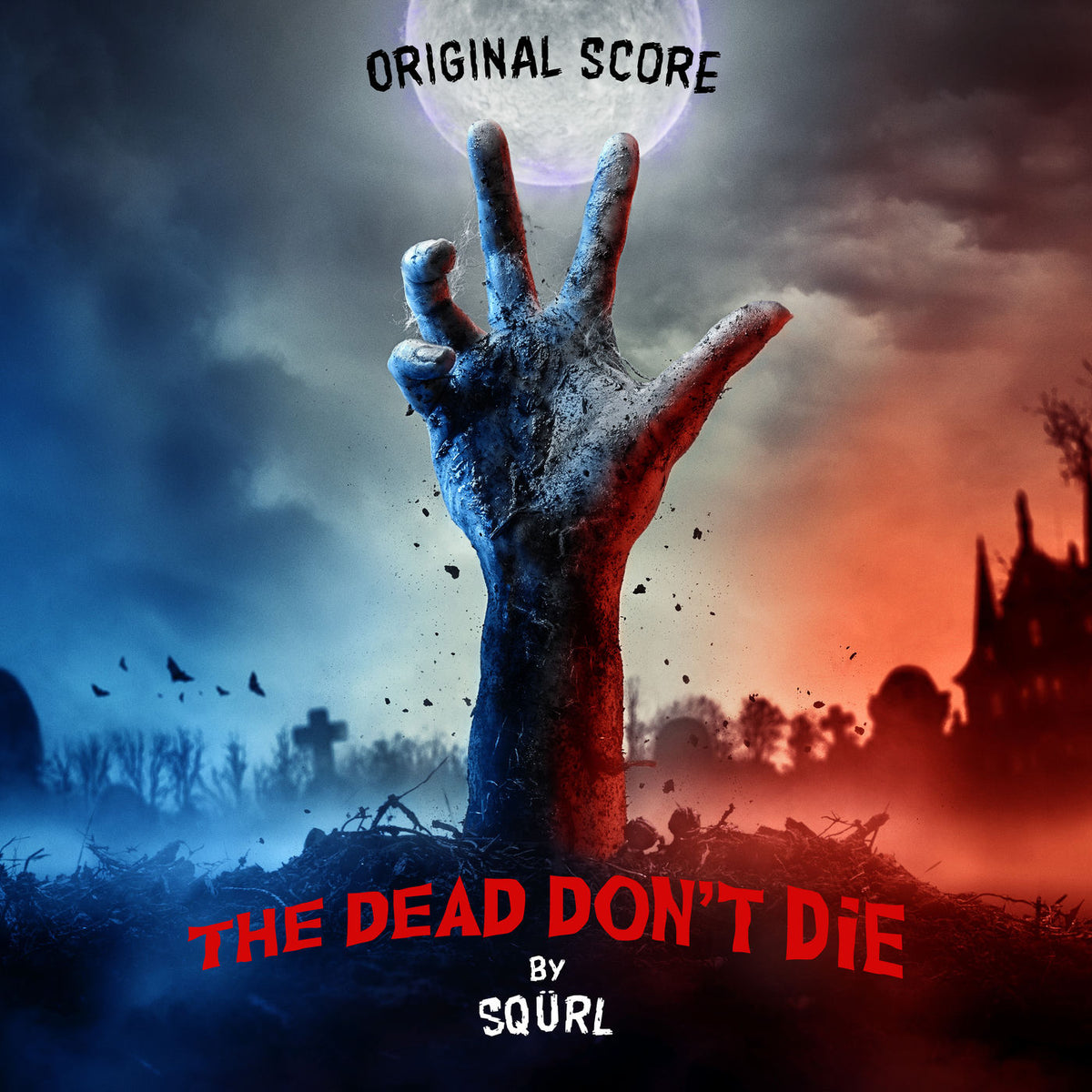 SQÜRL – The Dead Don't Die (Original Score) vinyl cover