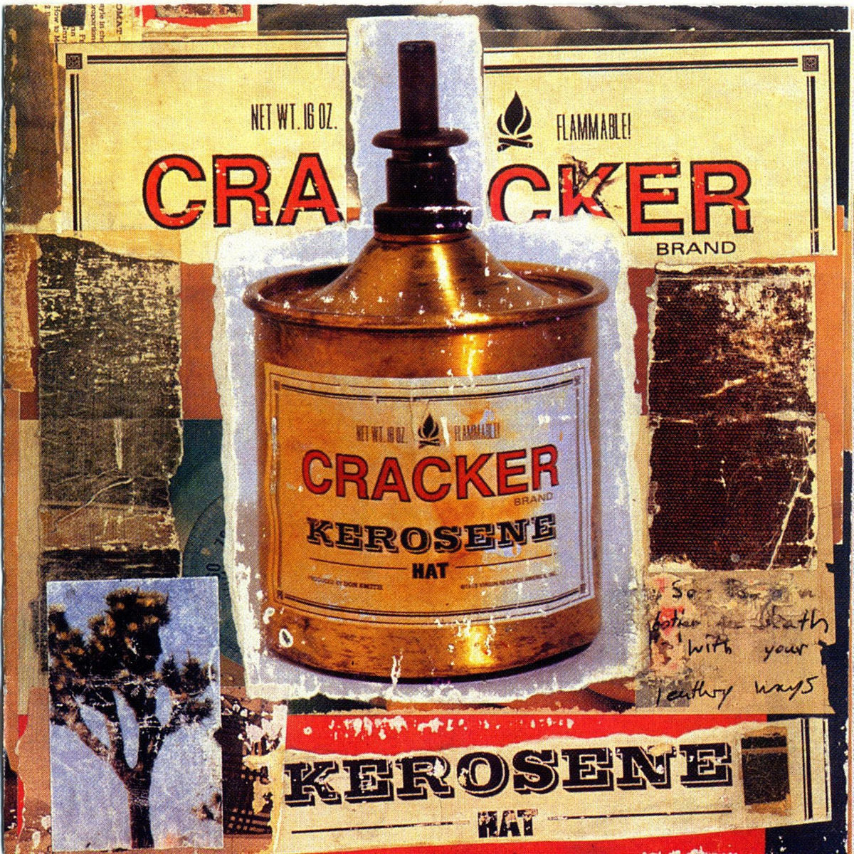 Cracker – Kerosene Hat vinyl record cover