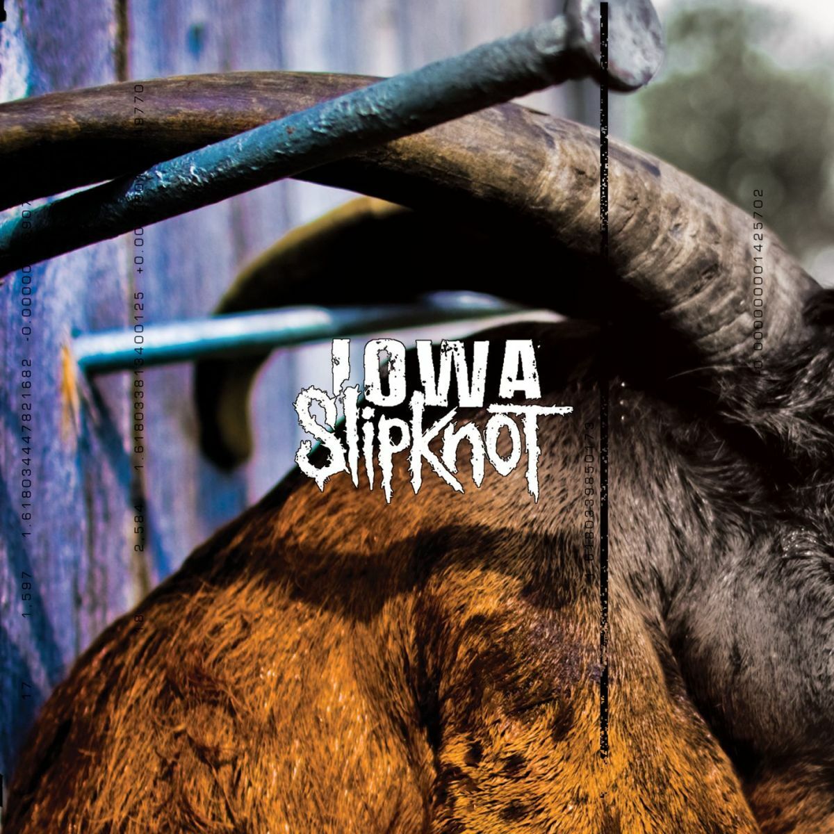 Slipknot – Iowa (Translucent Green) vinyl record cover