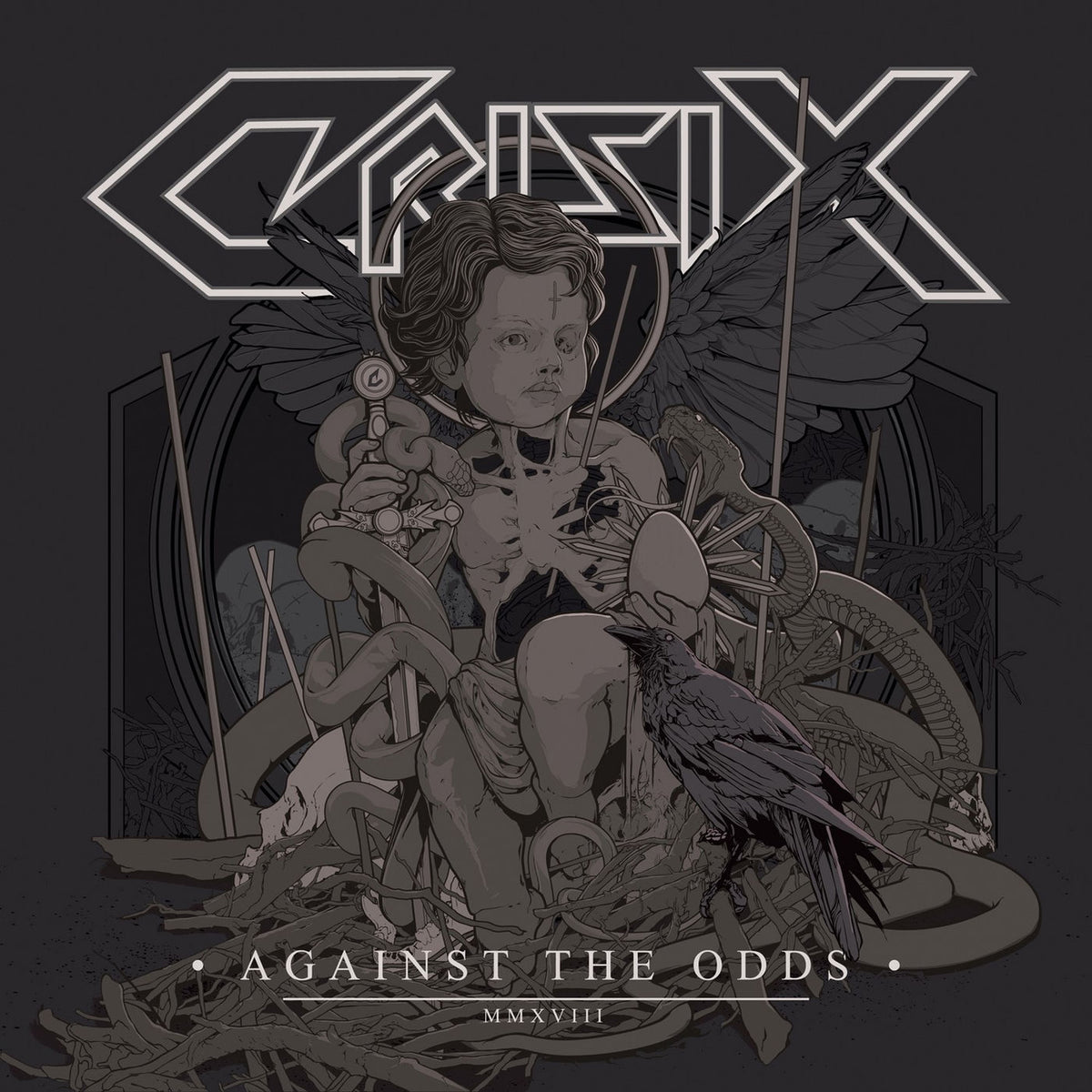 Crisix – Against The.. -Coloured- — album cover