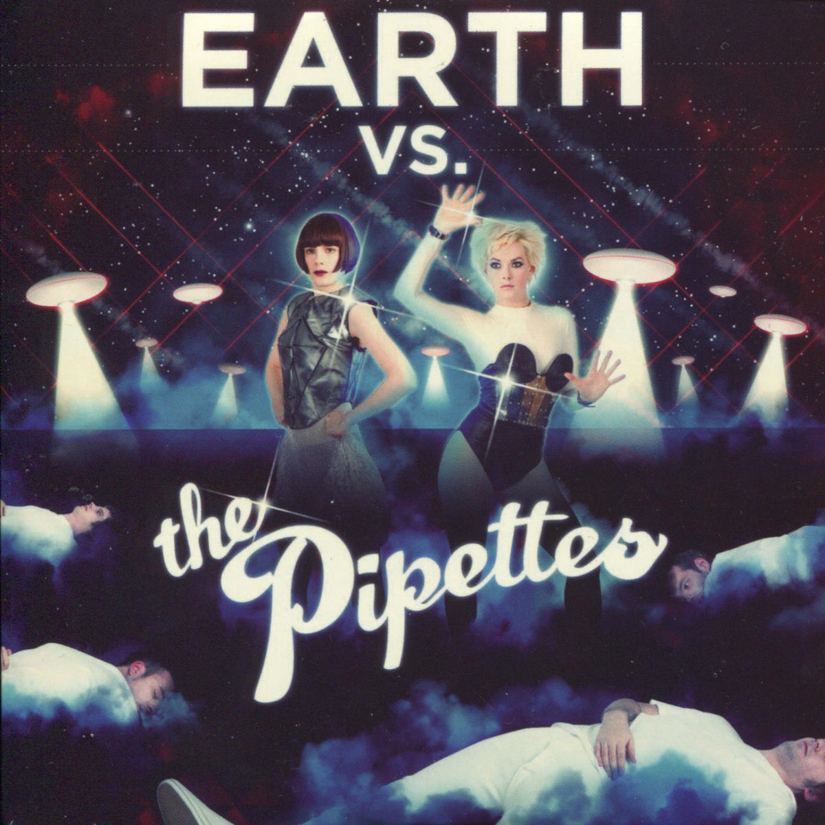 The Pipettes – Earth Vs The Pipettes vinyl cover