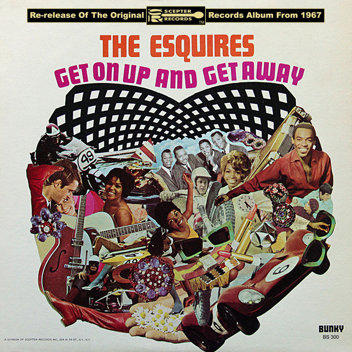 Esquires – Get On Up and Get Away vinyl record cover