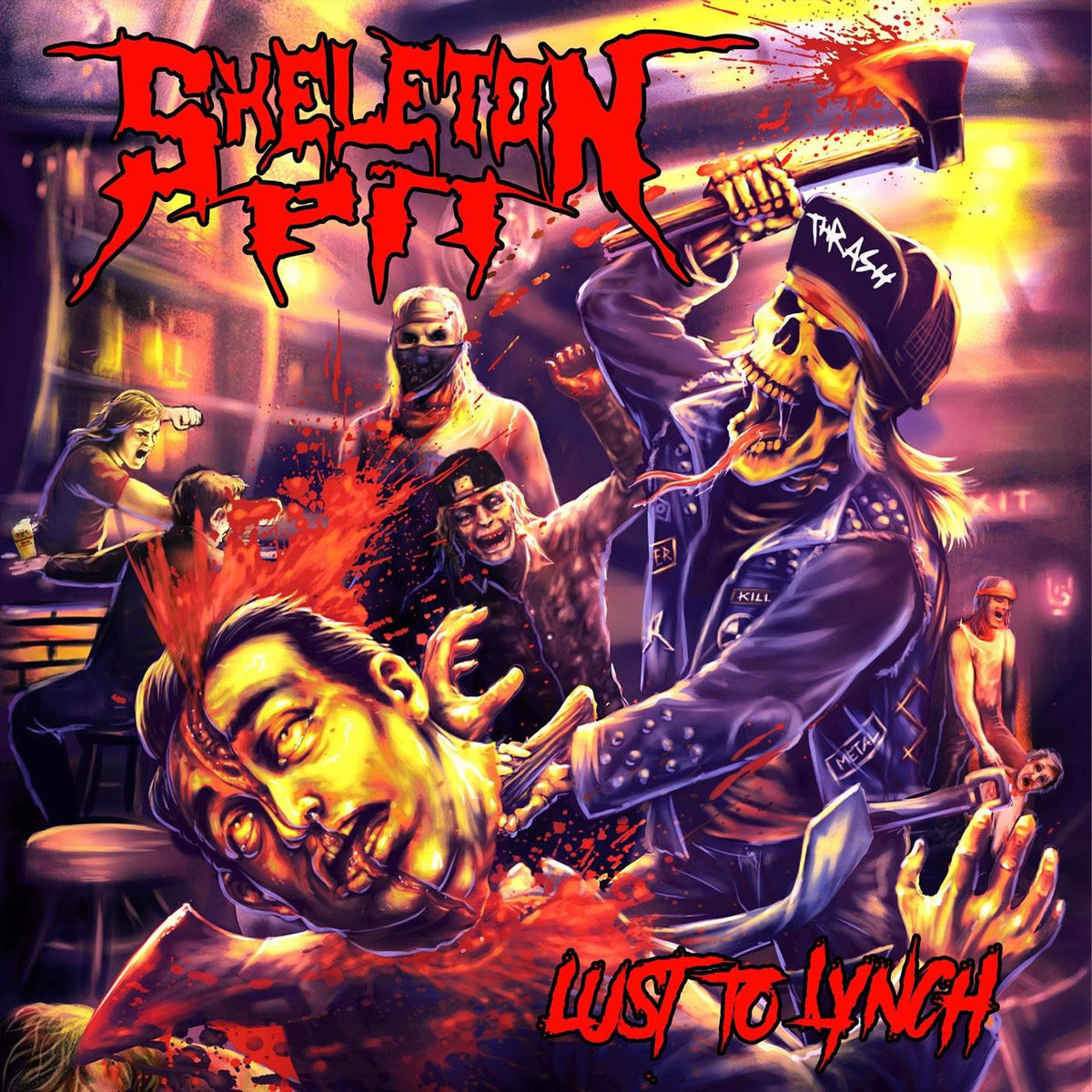 Skeleton Pit – Lust To Lynch vinyl record cover