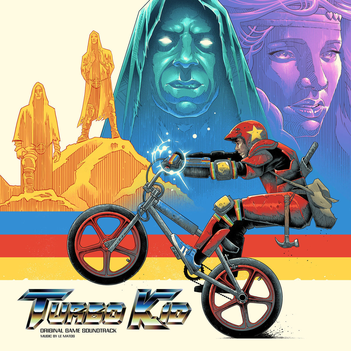 Le Matos – Turbo Kid vinyl record cover