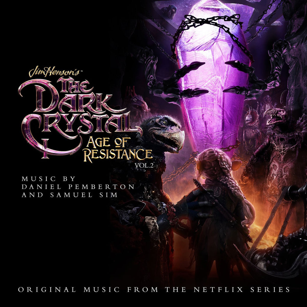 Daniel Pemberton – The Dark Crystal: Age Of Resistance. Vol. 2 vinyl record cover