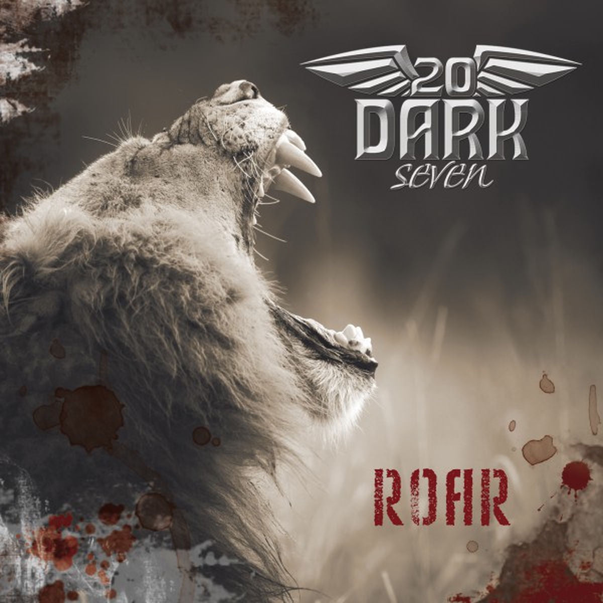 Twentydarkseven – ROAR vinyl record cover