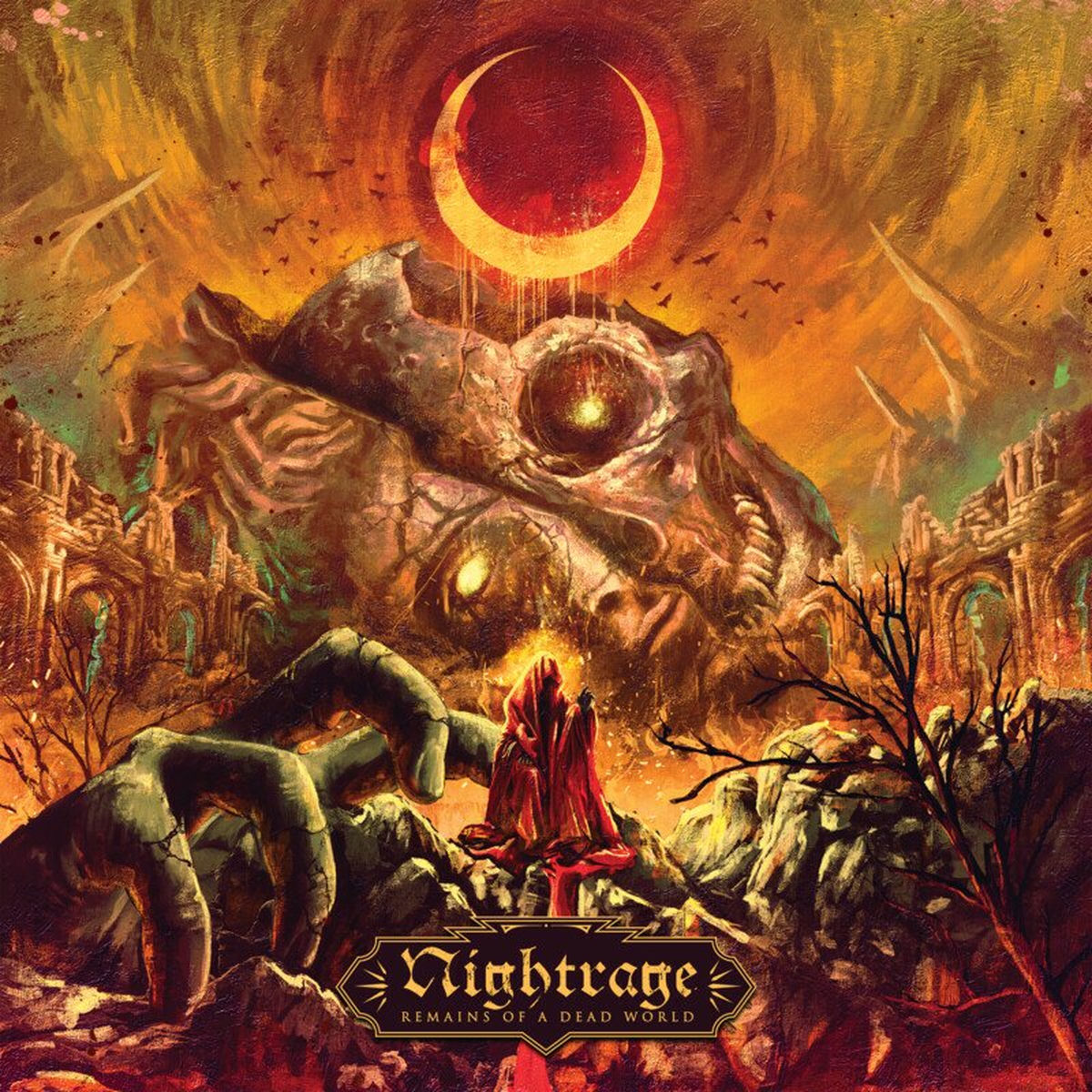 Nightrage – Remains Of A Dead World — album cover