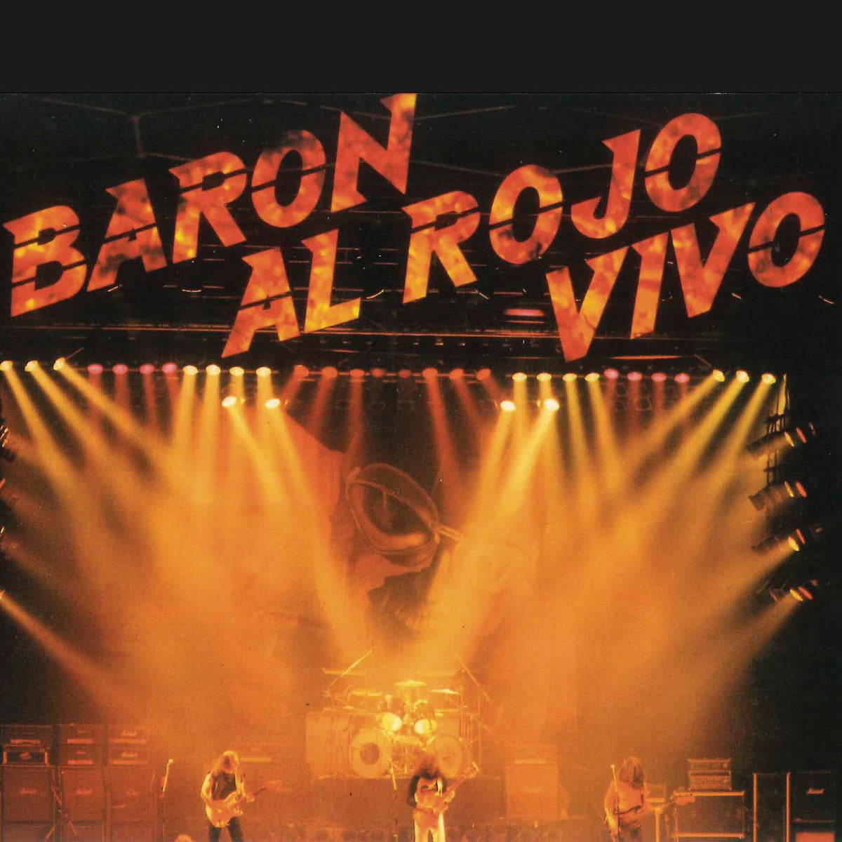 Baron Rojo – Baron Al Rojo Vivo vinyl record cover