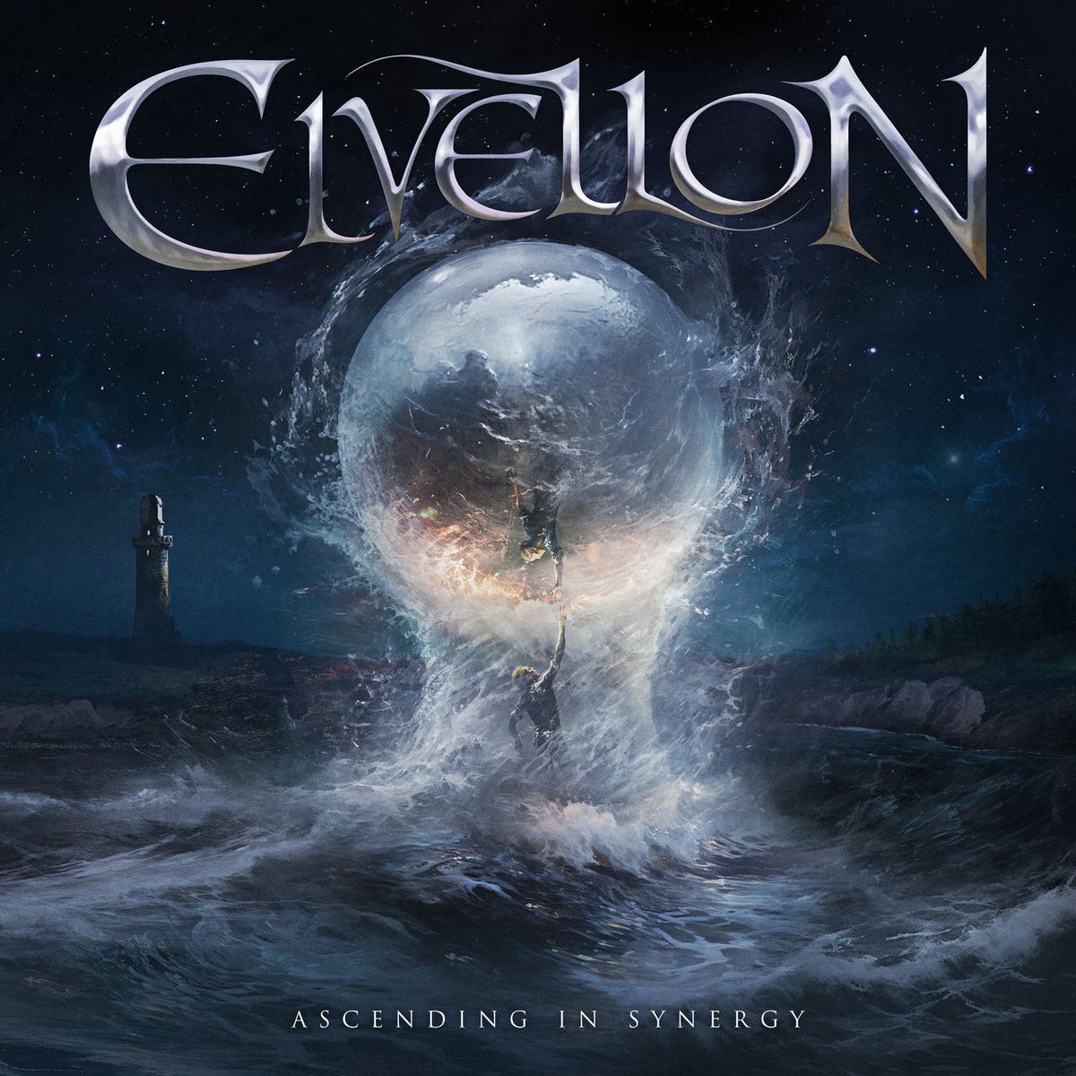 Elvellon – Ascending in Synergy vinyl record cover