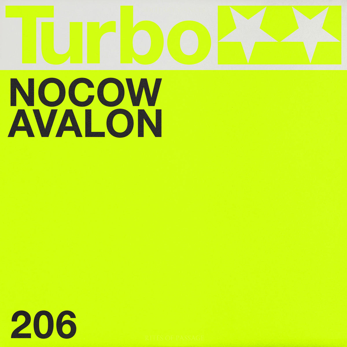 Nocow – Avalon vinyl cover