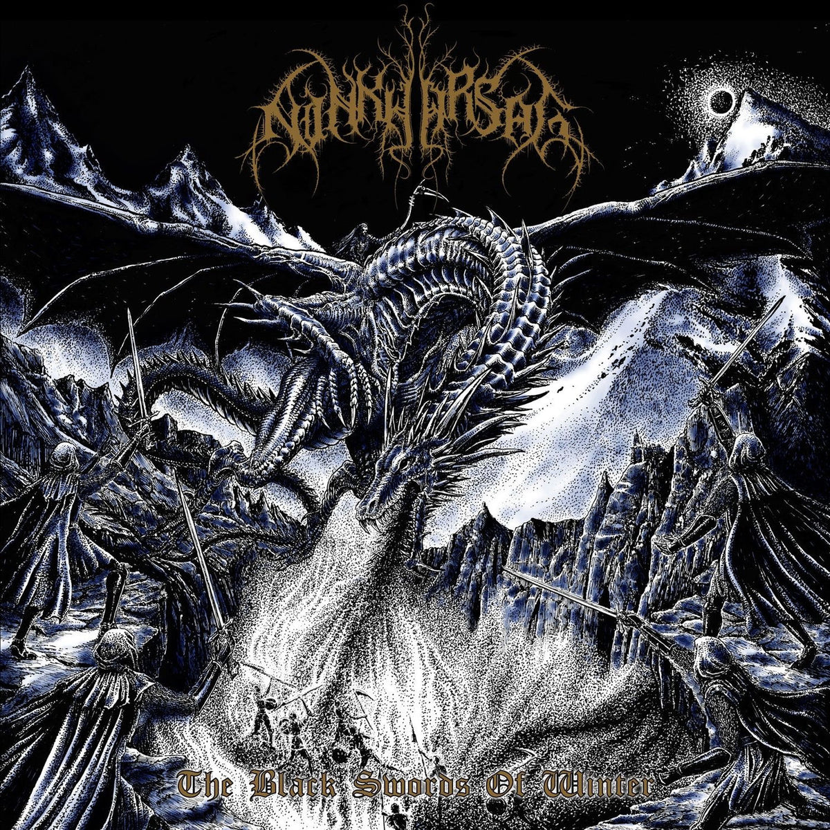 Ninkharsag – The Black Swords Of Winter vinyl cover