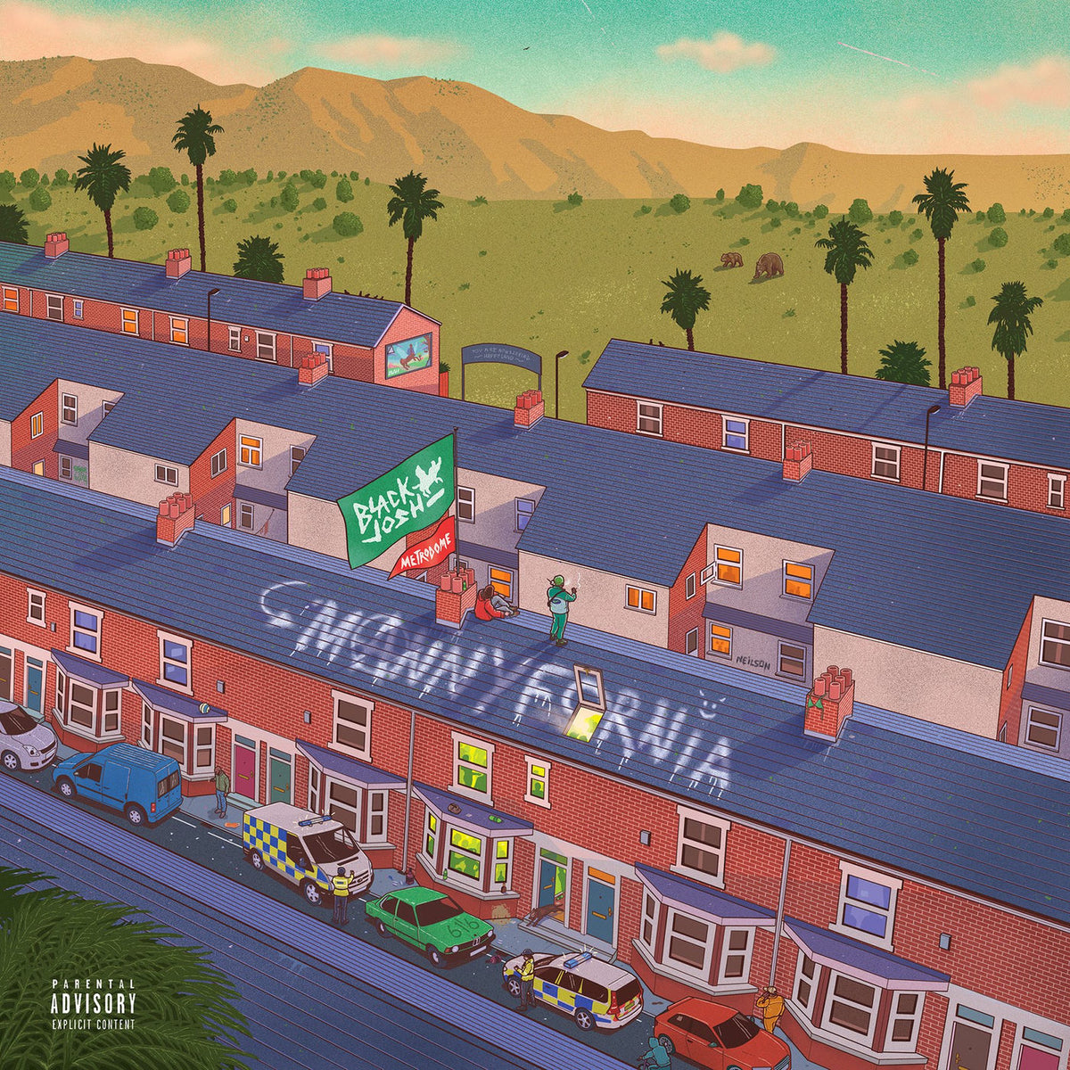Black Josh – MANNYFORNIA vinyl cover
