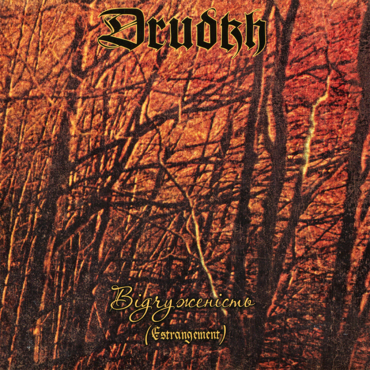 Drudkh – Estrangement (Clear/Black Marbled Vinyl) vinyl record cover