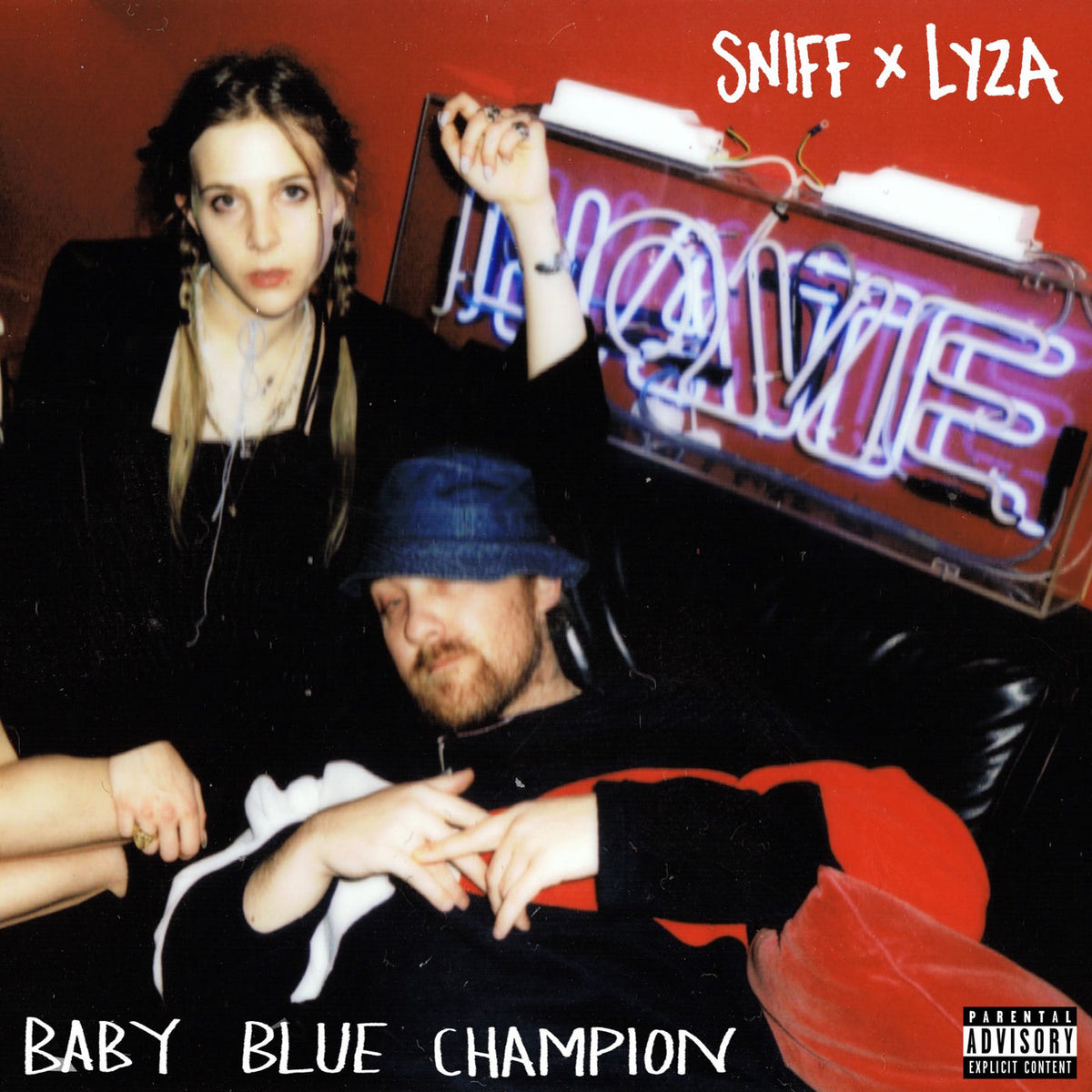 Sniff – Baby Blue Champion - EP vinyl cover