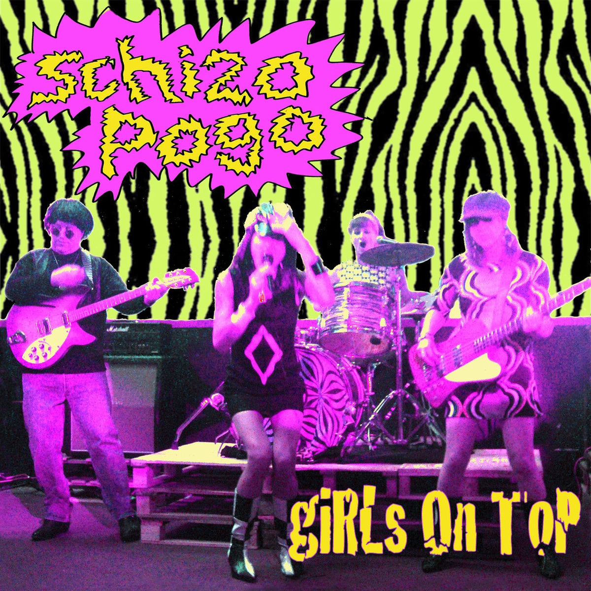 Girls On Top – Schizo Pogo / She Didn't Show vinyl cover