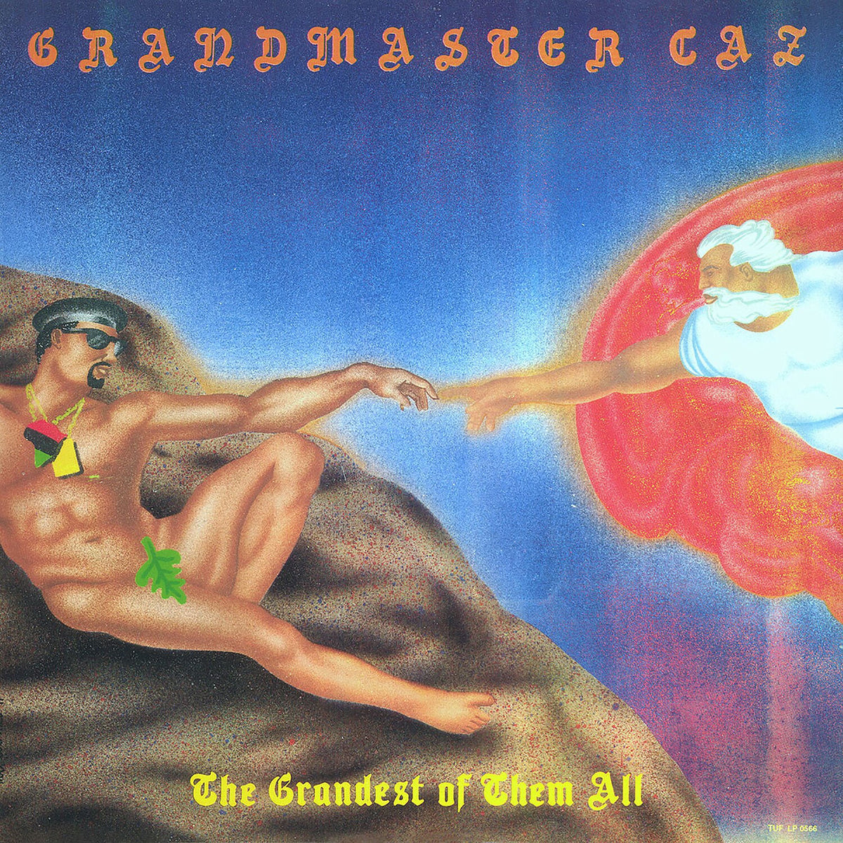 Grandmaster Caz – The Grandest of Them All vinyl cover