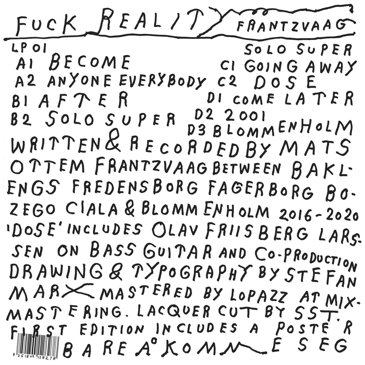 Frantzvaag – Solo Super vinyl record cover