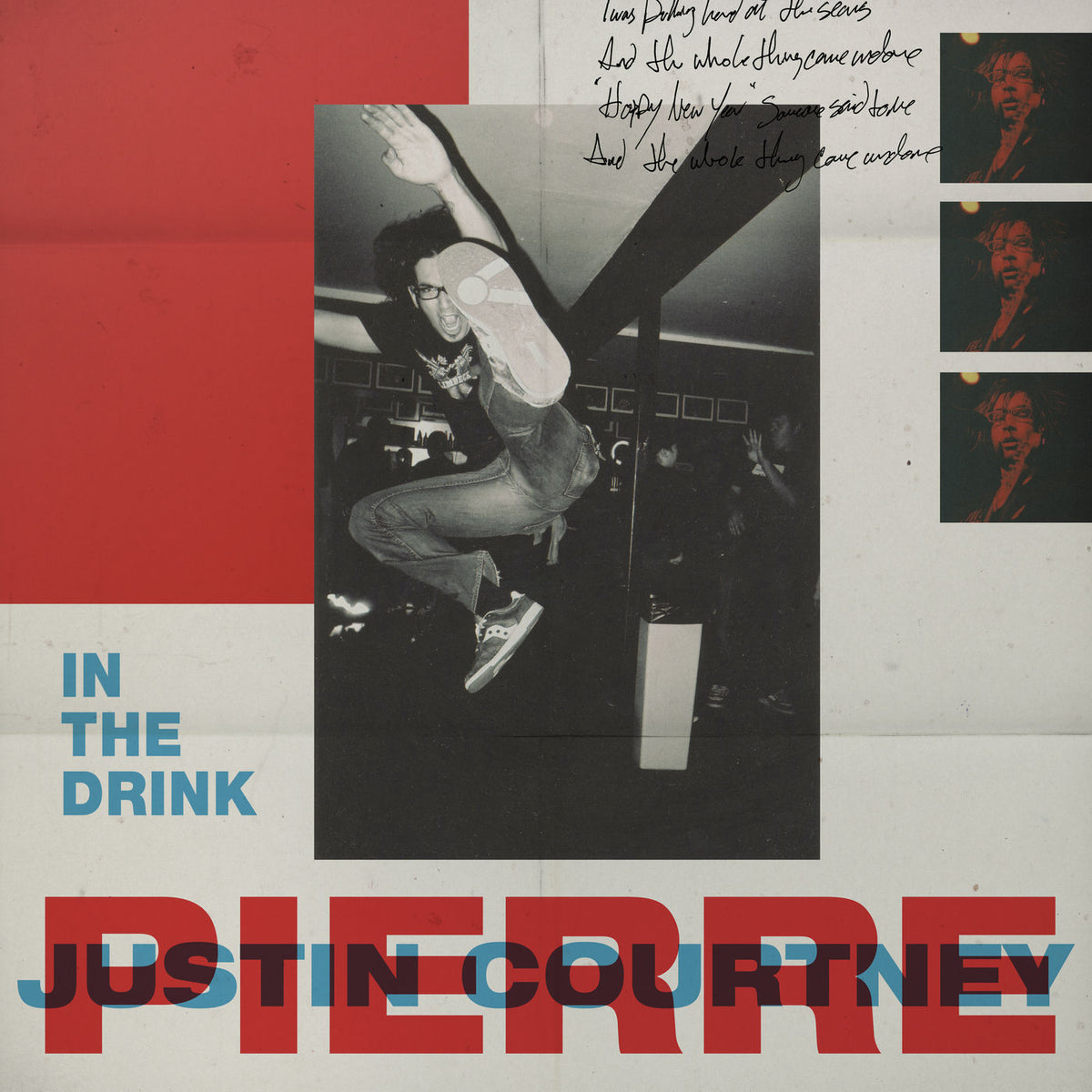 Justin Courtney Pierre – In the Drink vinyl record cover