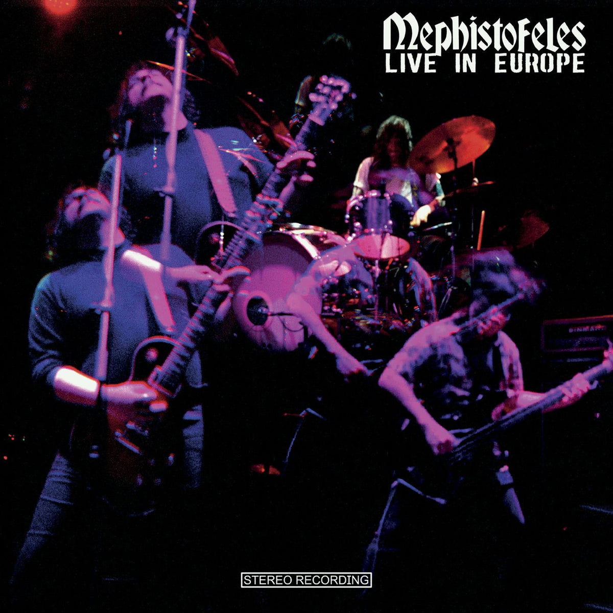 Mephistofeles – Live in Europe (Coloured Vinyl) vinyl record cover
