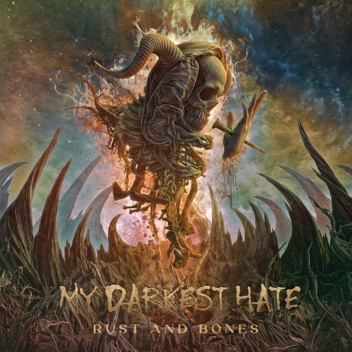 My Darkest Hate – Rust and Bones vinyl record cover