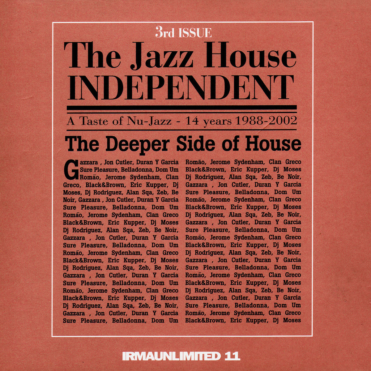 Various Artists – Jazz House Independent... vinyl record cover