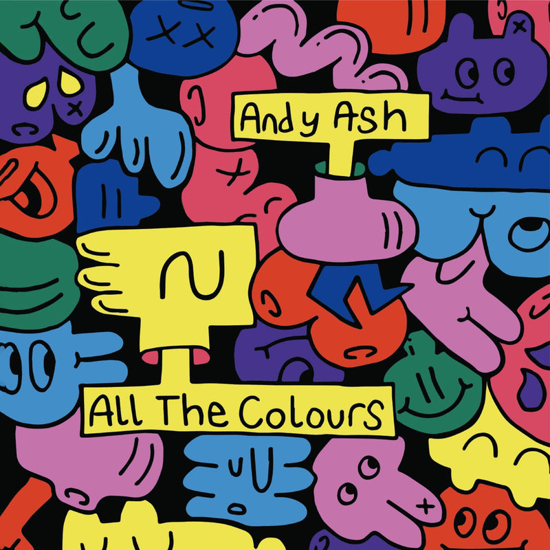 Andy Ash – All the Colours vinyl record cover