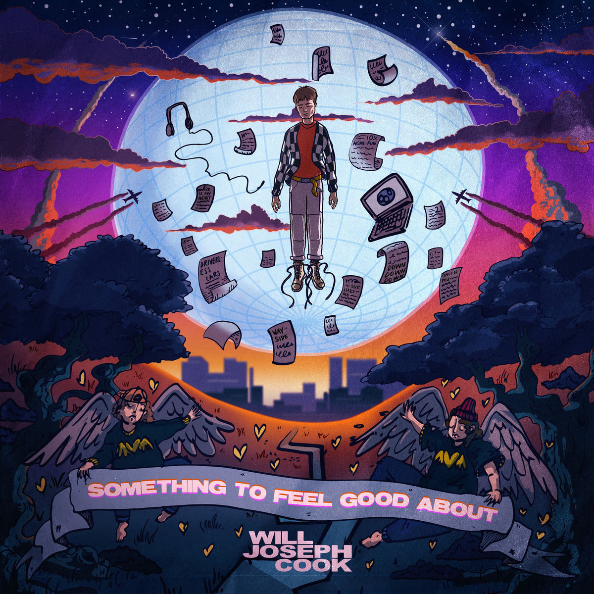 Will Joseph Cook – Something to Feel Good About vinyl record cover