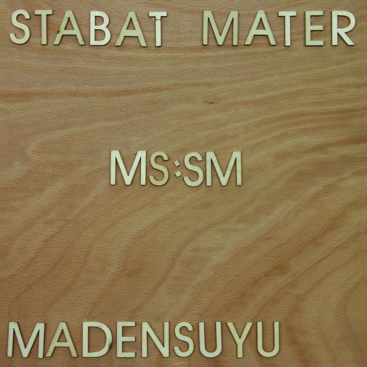 Madensuyu – Stabat Mater vinyl record cover