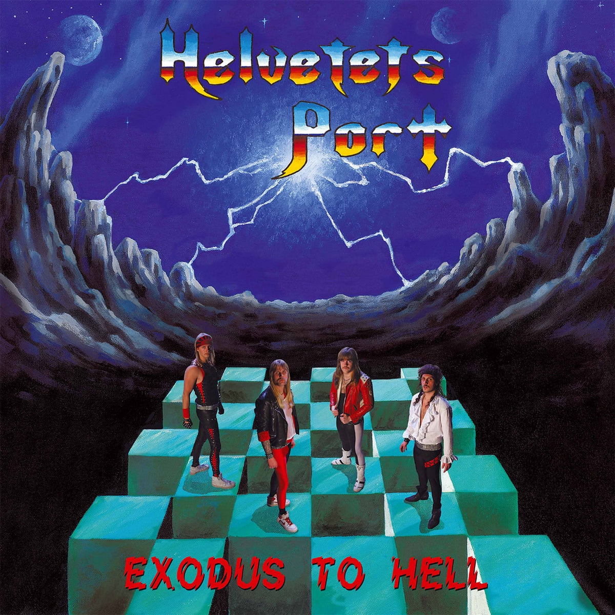 Helvetets Port – Exodus To Hell vinyl record cover