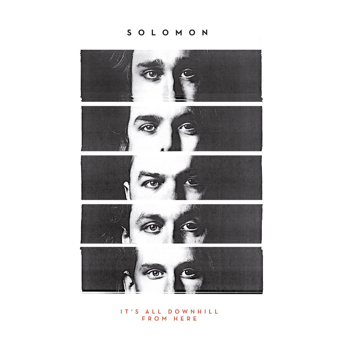 Solomon – It'S All Downhill From Here [LP] vinyl record cover