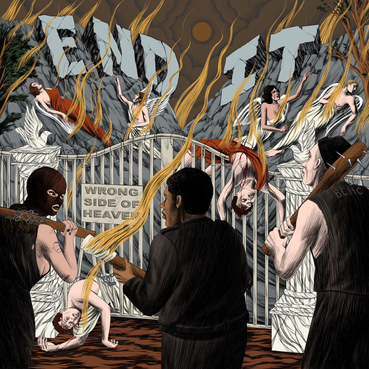 End It – Wrong Side of Heaven (Koi Pond Vinyl) — album cover