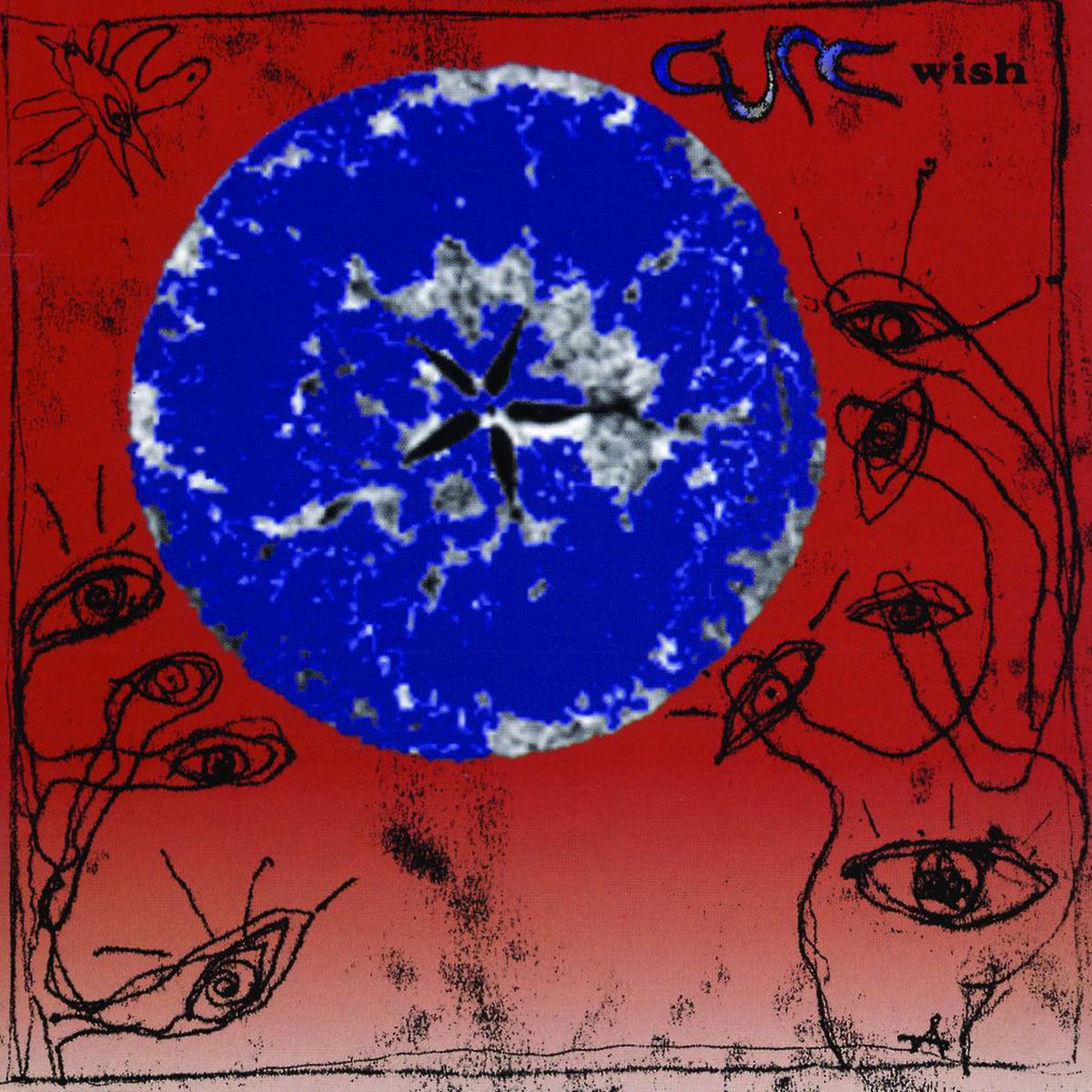 The Cure – Wish vinyl cover