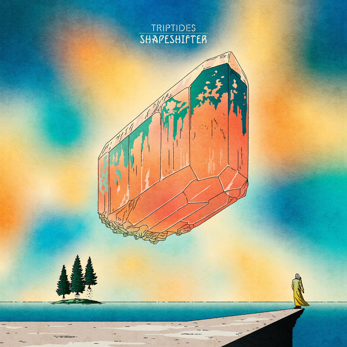 Triptides – Shapeshifter vinyl record cover