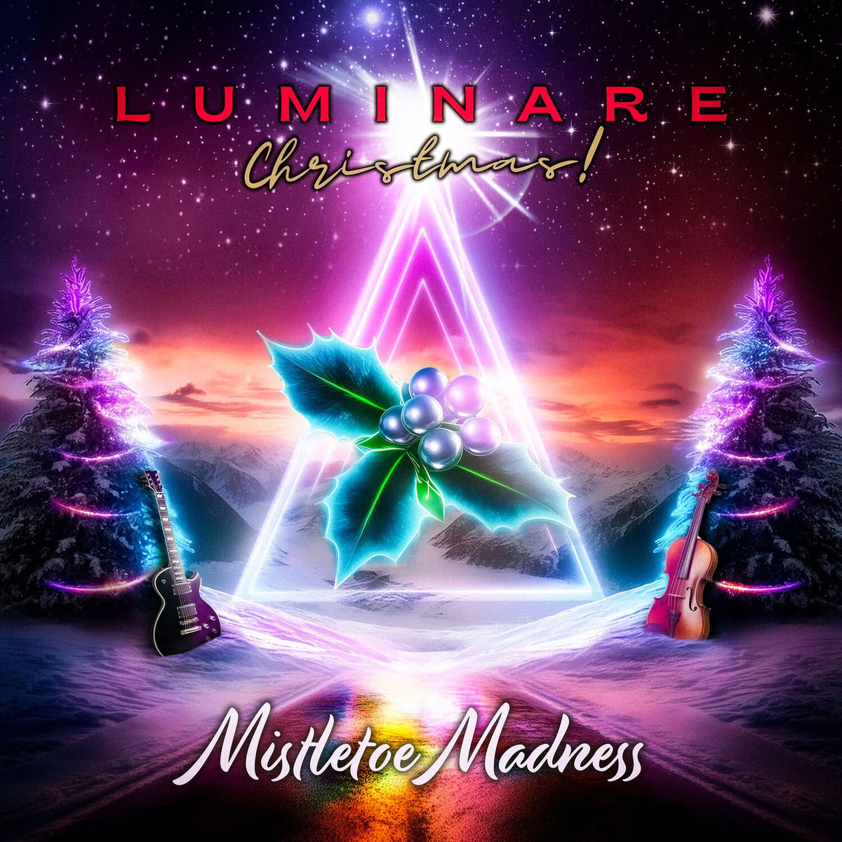 Luminare Christmas! – Mistletoe Madness vinyl record cover