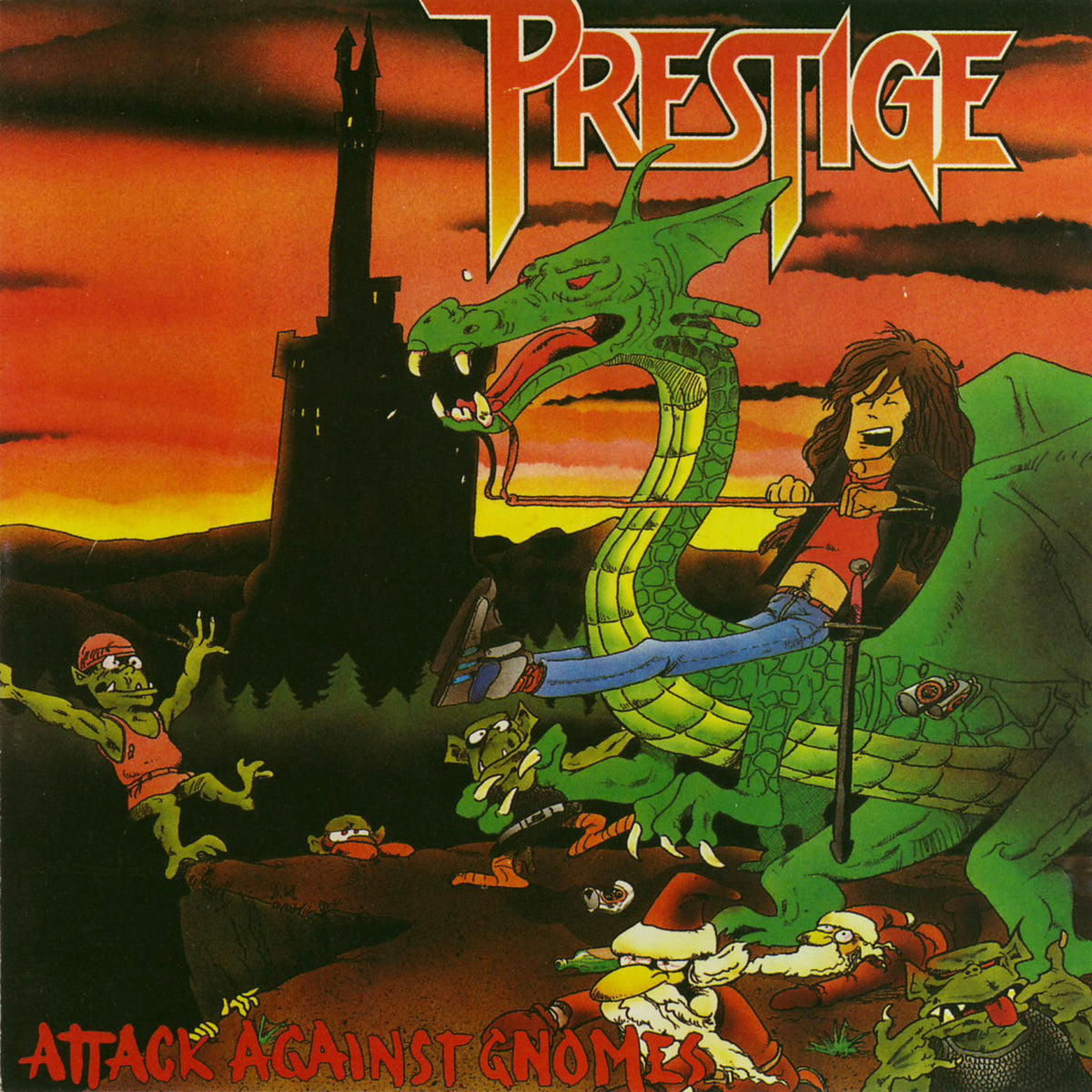 Prestige – Attack Against Gnomes vinyl record cover