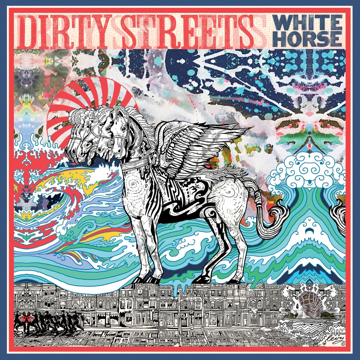 Dirty Streets – White Horse vinyl cover