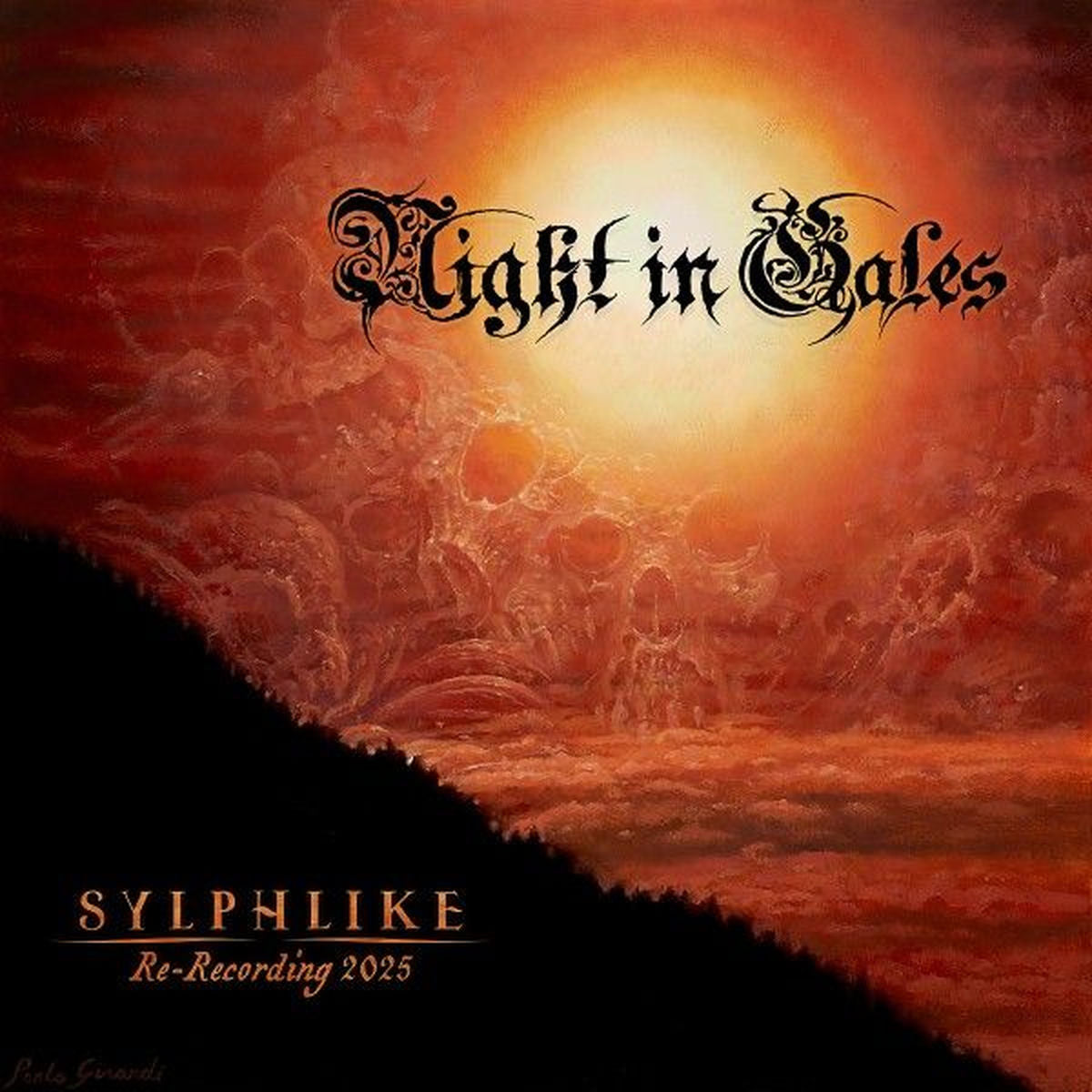 Night In Gales – Sylphlike (Re-Recording 2025) vinyl cover