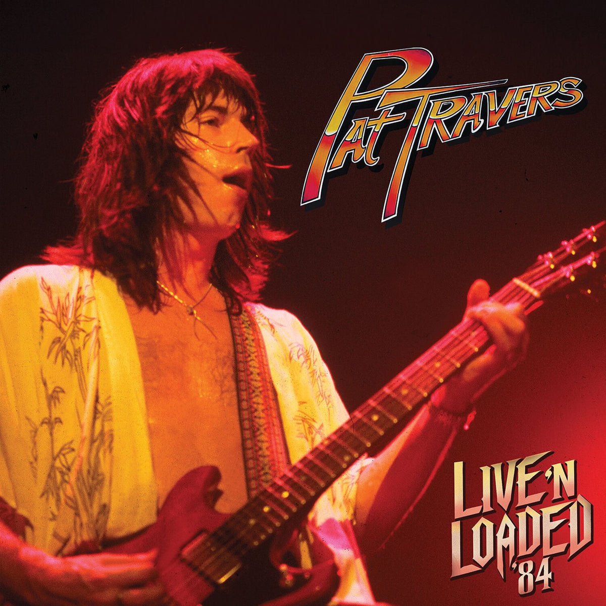 Pat Travers – Live 'N Loaded '84 vinyl record cover