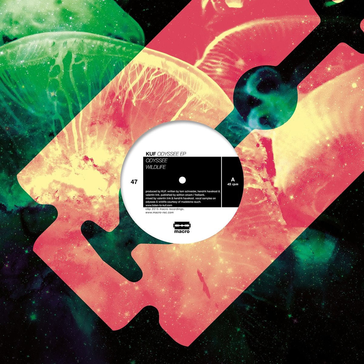KUF – Odyssee vinyl cover