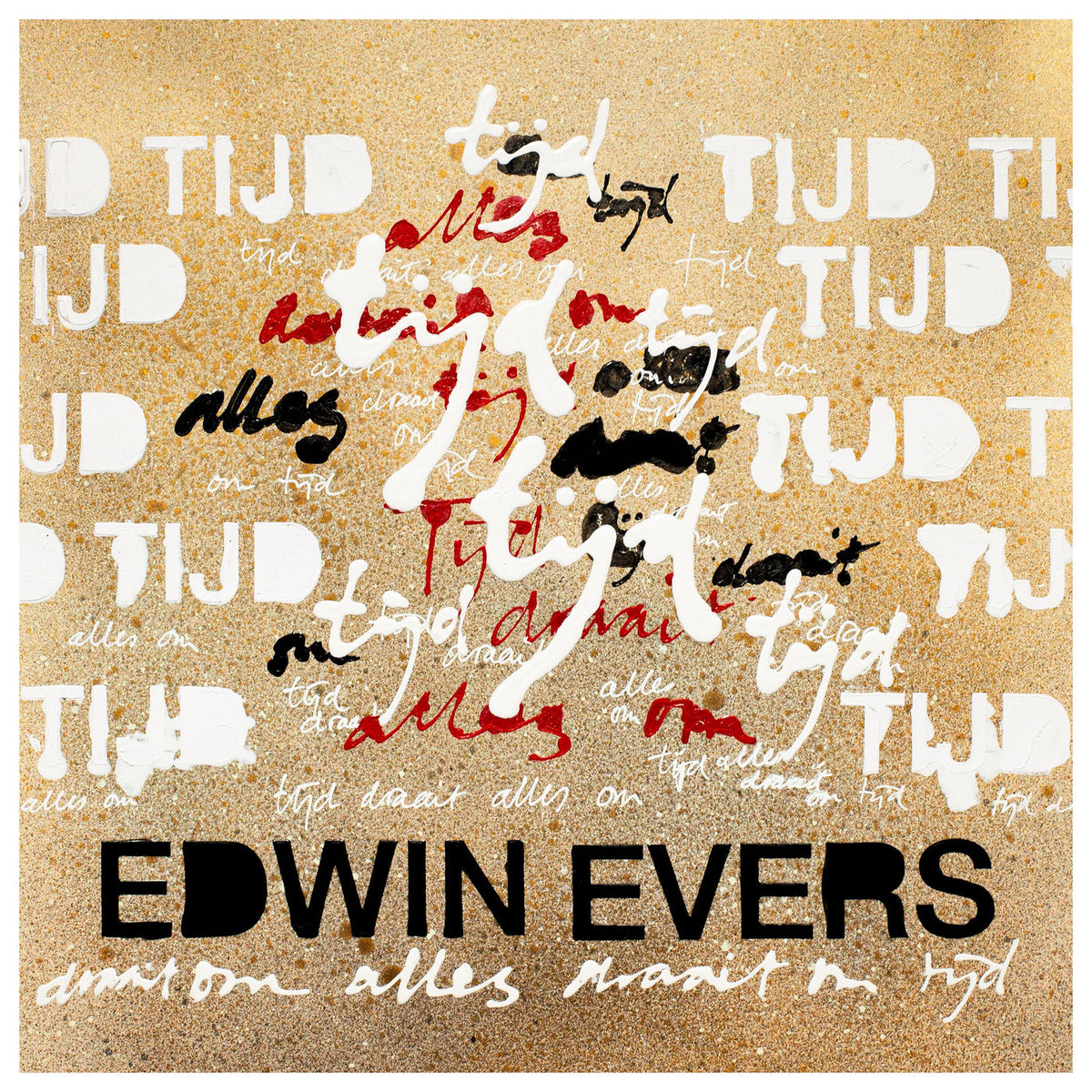 Edwin Evers – TIJD [LP] vinyl record cover