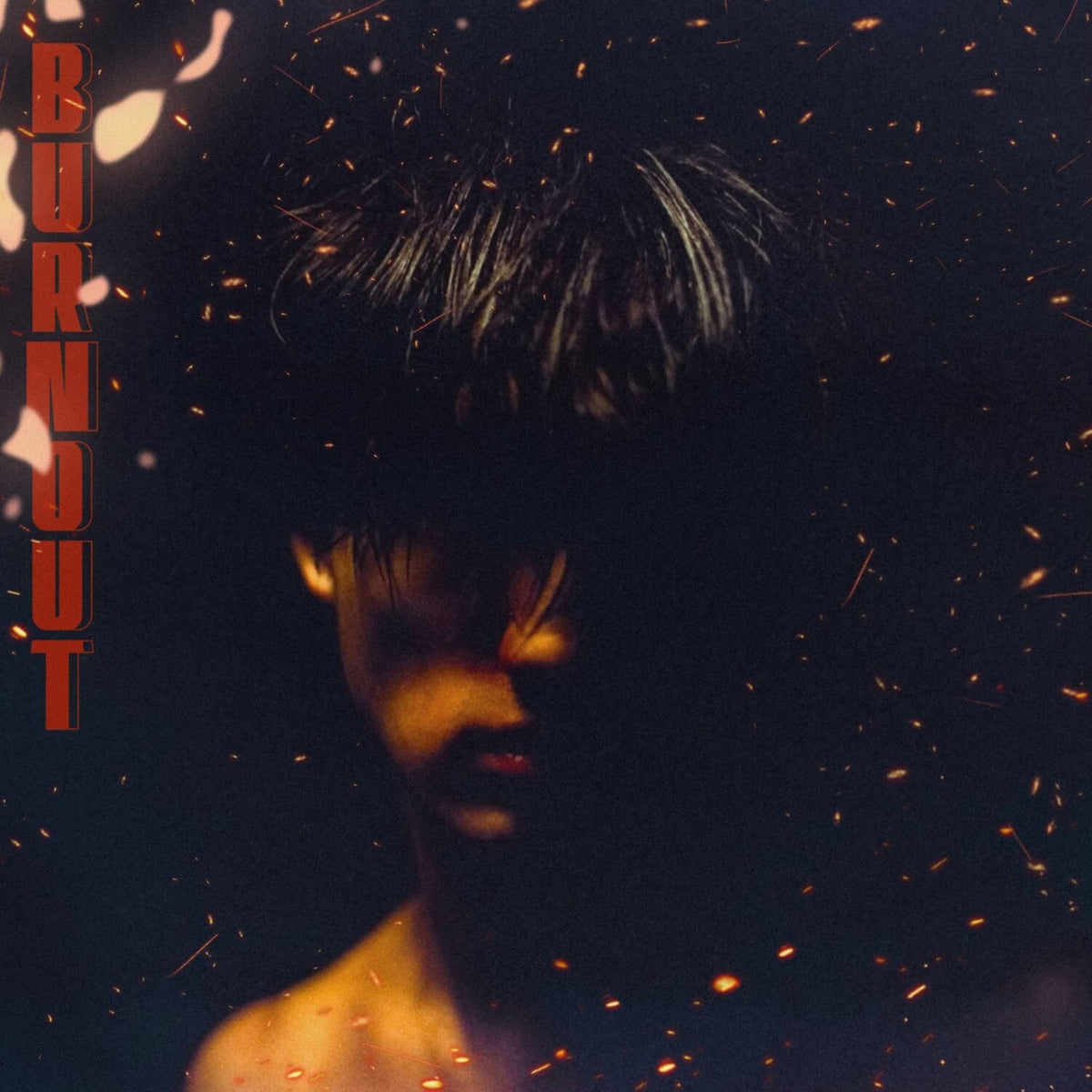 Boywithuke – Burnout [LP] (OPAQUE BURGUNDY WITH BLACK MARBLE VINYL) vinyl record cover
