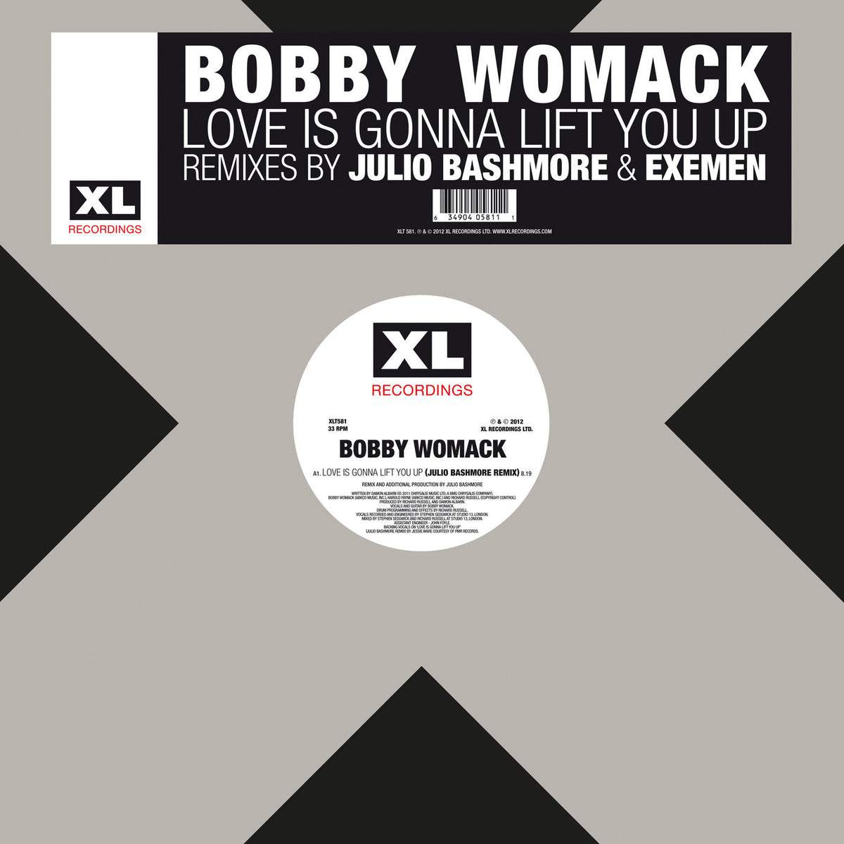 Bobby Womack – Love Is Gonna Lift You Up vinyl cover