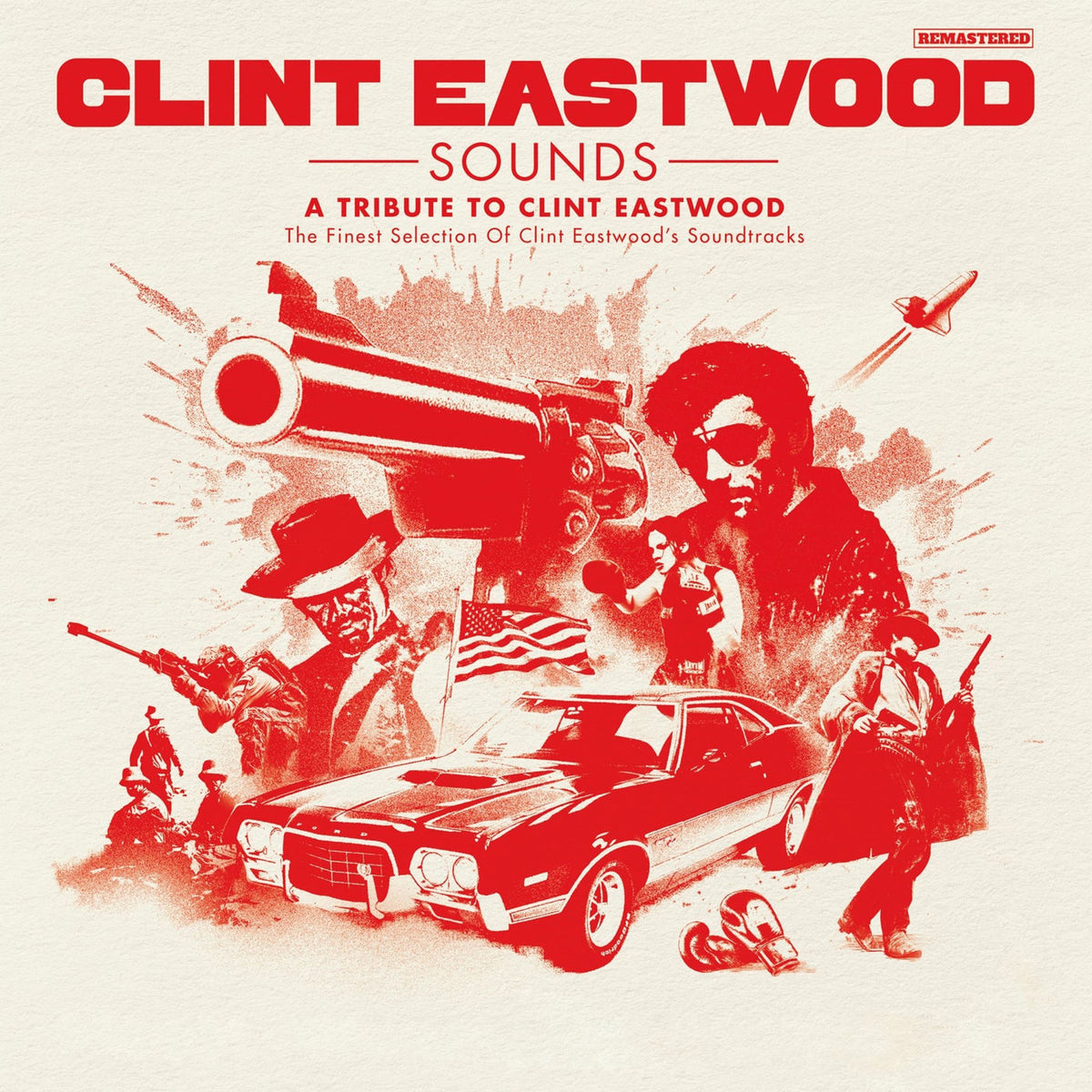 Various Artists – Clint Eastwood Sounds: The Soundtrack Tribute vinyl cover