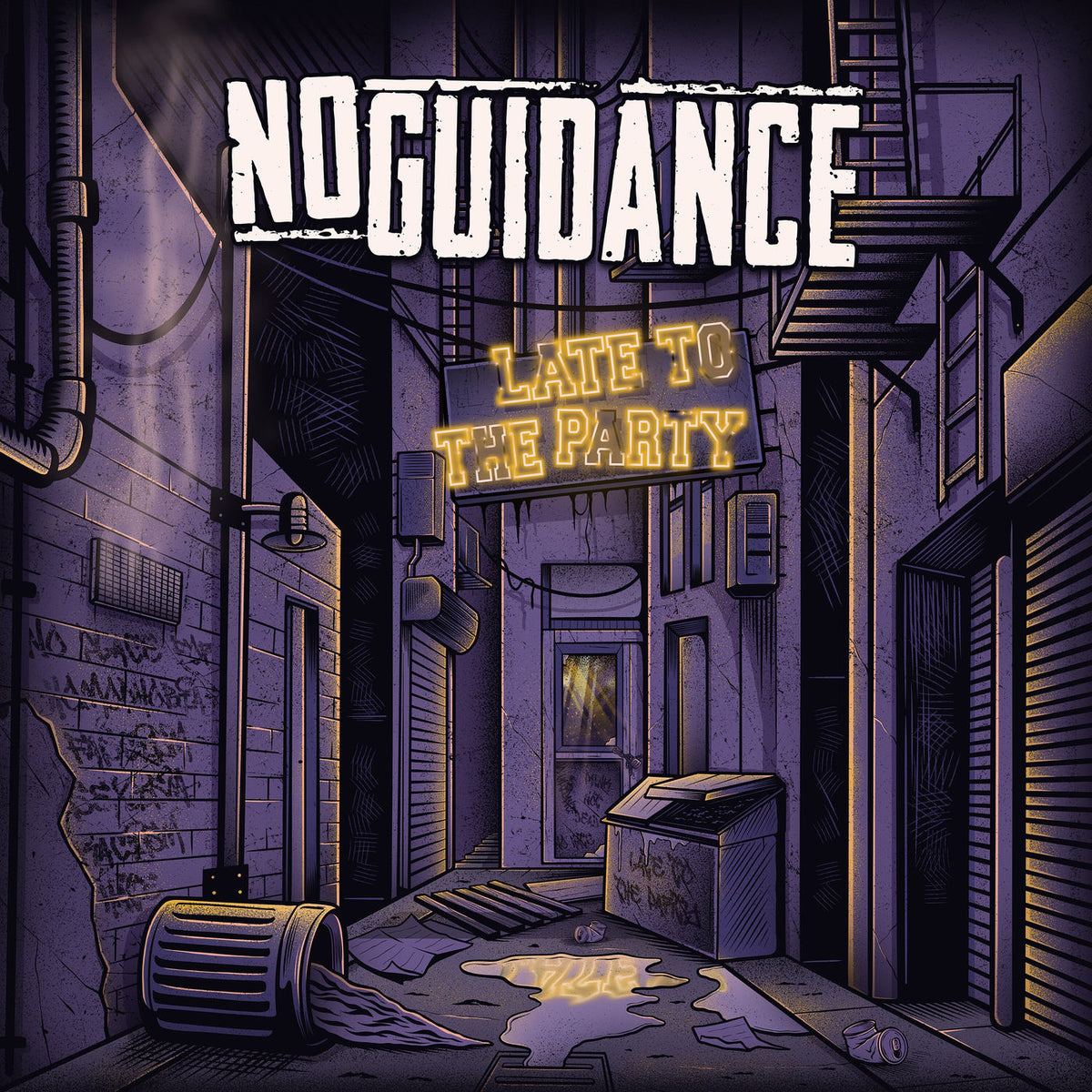 No Guidance – Late To The Party vinyl record cover