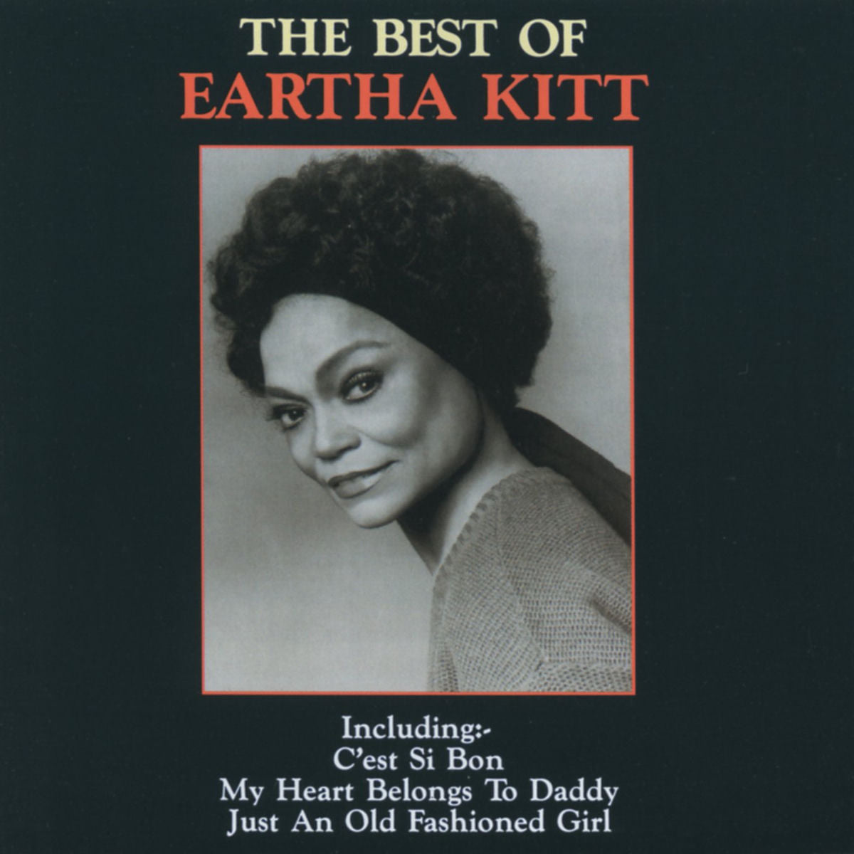 Eartha Kitt – The Best of Eartha Kitt vinyl record cover