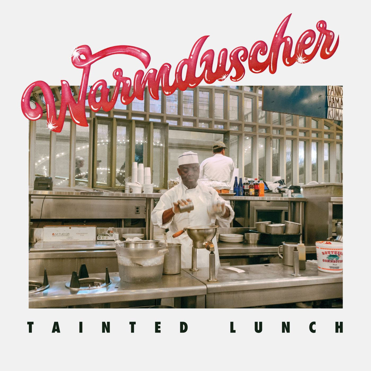 Warmduscher – Tainted Lunch vinyl record cover