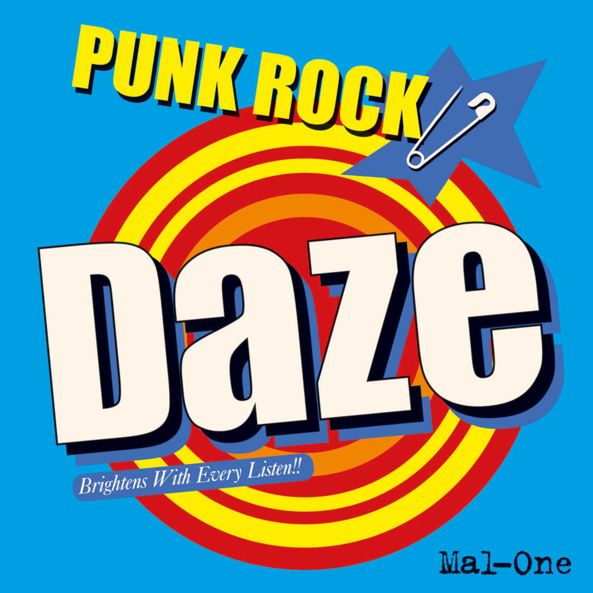 Mal-One – Punk Rock Daze vinyl cover