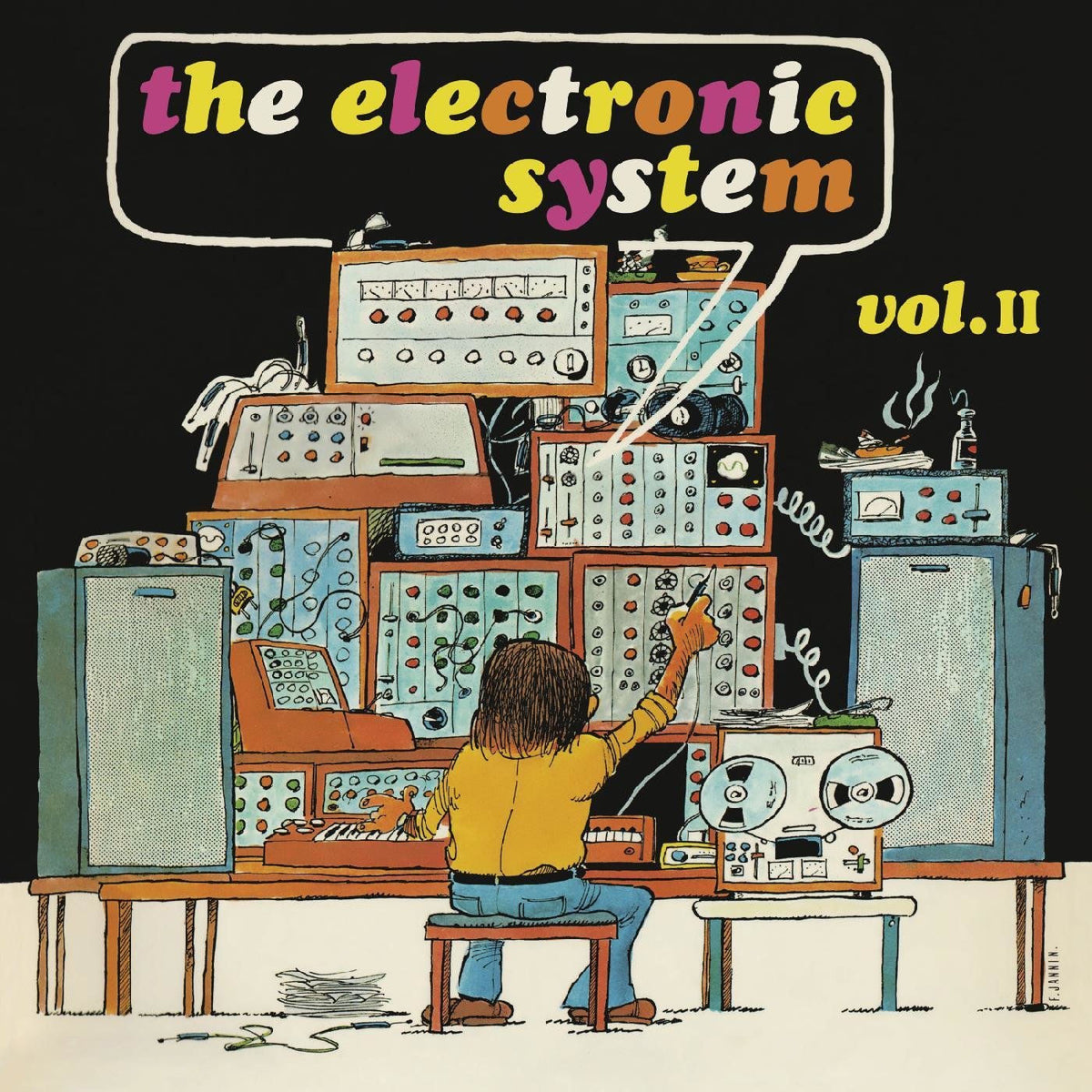 Electronic System – Vol. II (Limited Yellow Vinyl) vinyl record cover