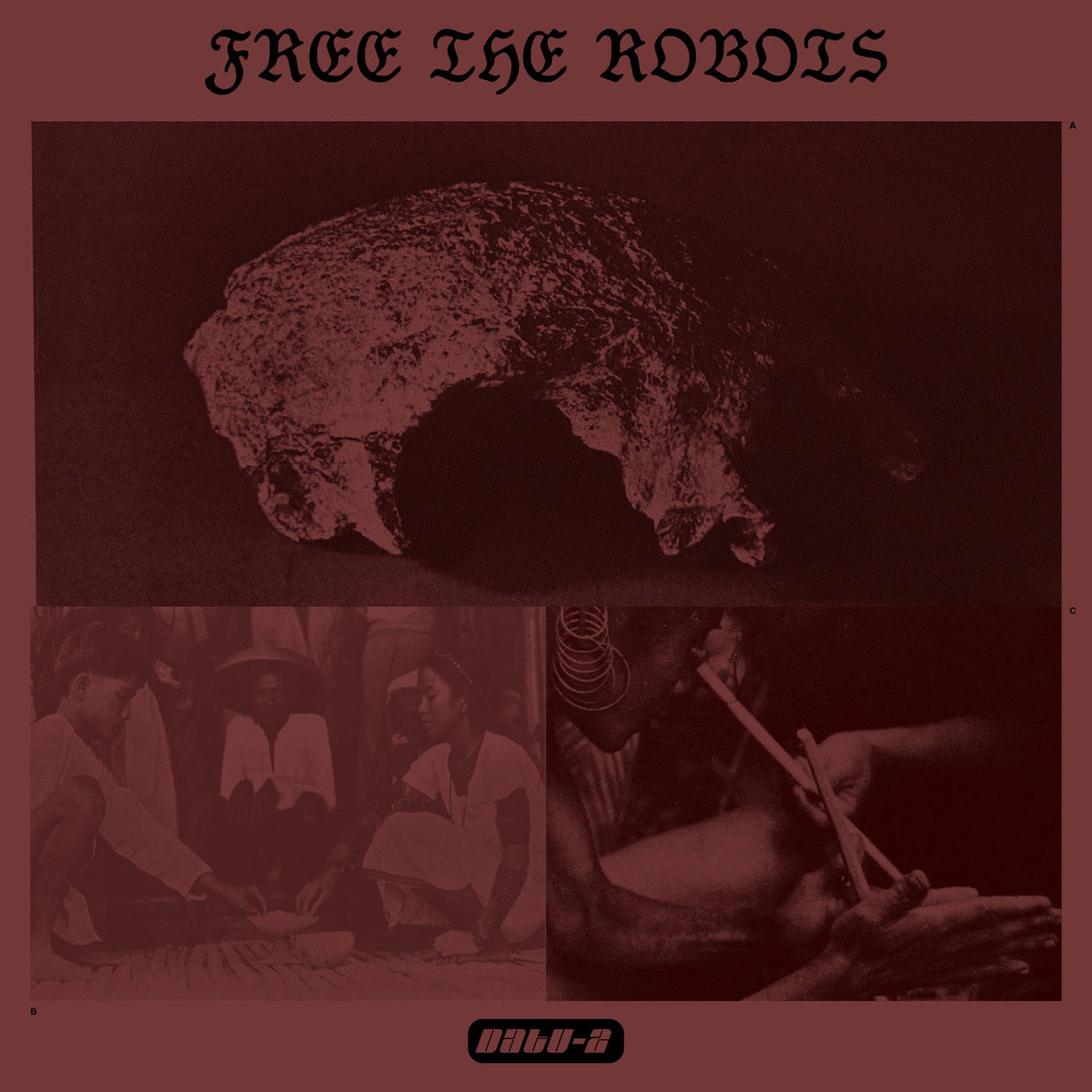 Free The Robots – Datu 2 vinyl record cover